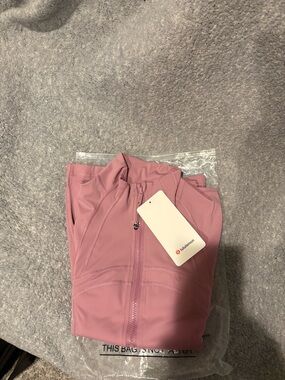 Pink Define Zip-Up Jacket with leggings